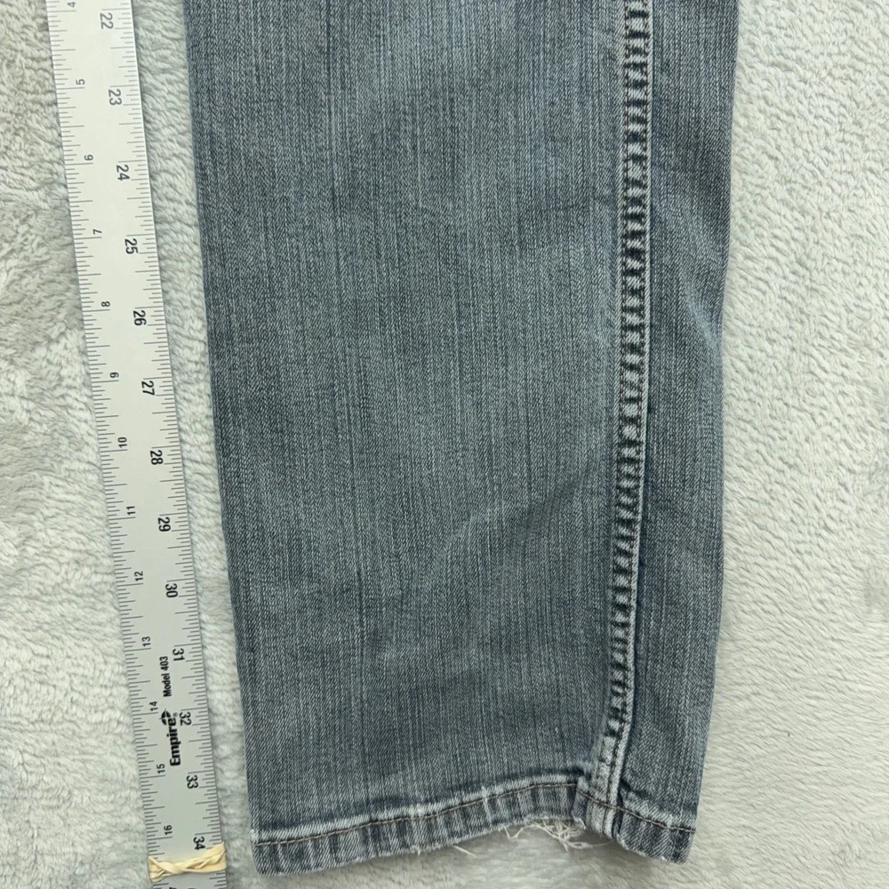 Wrangler Jeans Mens 34x36 Blue Retro Straight Leg 88MWZJM Stretch Denim